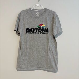 Fanatics Men's Daytona International Speedway Heather Logo T-Shirt‎ grey Large